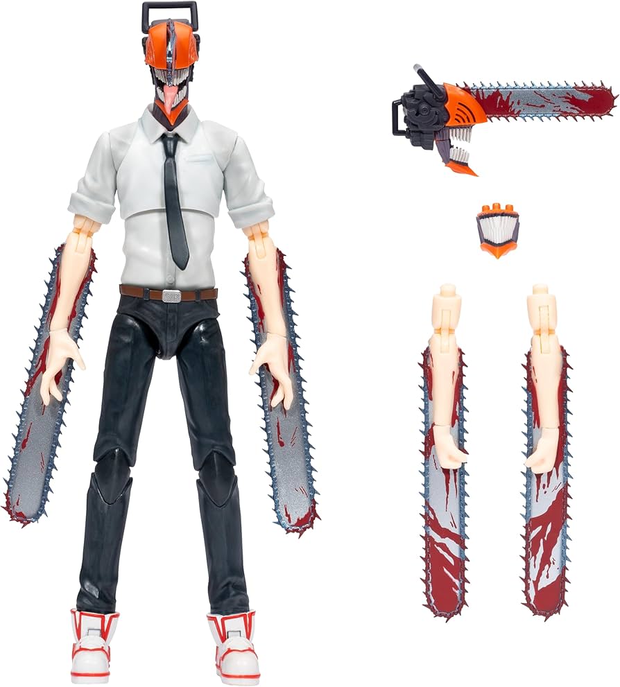 Amazon.com: Total Anime Chainsaw Man - 6.5-Inch Figure with